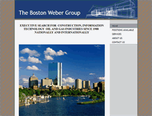 Tablet Screenshot of bostonwebergroup.com